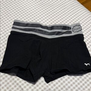 PINK Victoria's Secret Black and Gray Women's Shorts